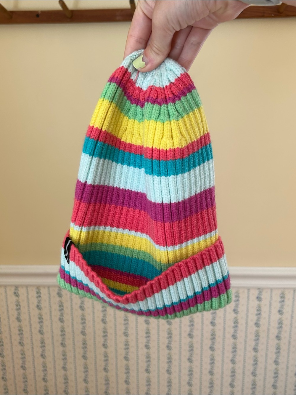 Crayola x Kohl’s Rainbow Striped Winter Hat